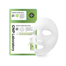Load image into Gallery viewer, CNP 2- Step Greenery Calming Ampule Mask 1 Sheet