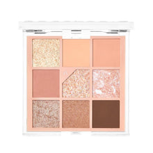 Load image into Gallery viewer, UNLEASHIA Glitterpedia Eye Palette 6.6g #N°3 All Of Coral Pink