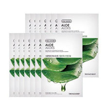 Load image into Gallery viewer, THE FACE SHOP REAL NATURE Face Mask #Aloe (20g X 10ea)