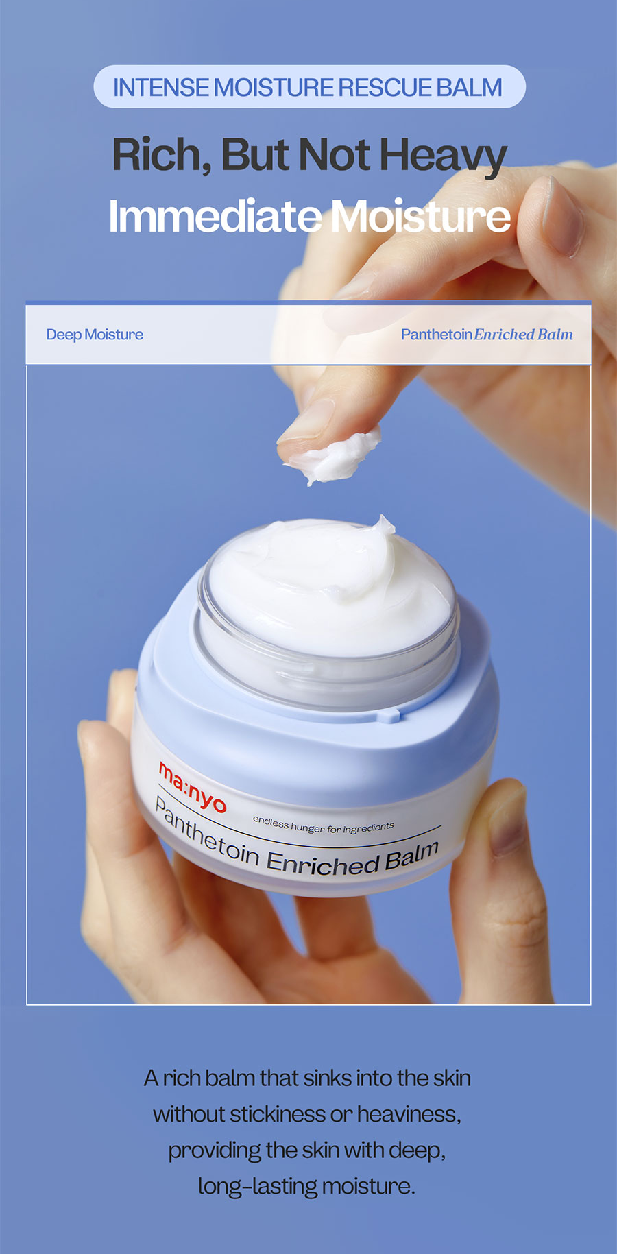 [MANYO FACTORY] ma:nyo Panthetoin Enriched Balm 80ml