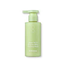 Load image into Gallery viewer, [By Wishtrend] Green Tea &amp; Enzyme Milky Foaming Wash 140ml
