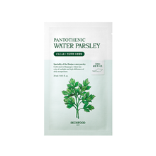 Load image into Gallery viewer, SKINFOOD Pantothenic Water Parsley Mask 24ml X 10ea
