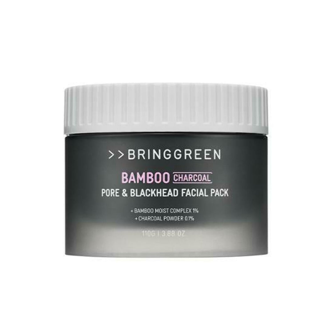 BRINGGREEN Bamboo Charcoal Pore & Blackhead Facial Pack 110g