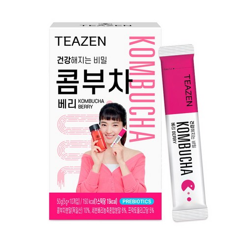 [TEAZEN] Kombucha Berry (10 Sticks)