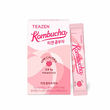 Load image into Gallery viewer, [TEAZEN] Kombucha Peach (10 Sticks)
