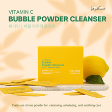 Load image into Gallery viewer, [JEJU INDI] Vitamin C Bubble Powder Cleanser 30ea
