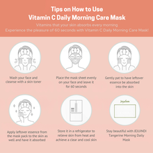 Load image into Gallery viewer, [JEJU INDI] Vitamin C Daily Morning Care Mask 380g
