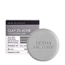 Load image into Gallery viewer, DERMA FACTORY Clat 2% Acne Cleansing Bar 120g
