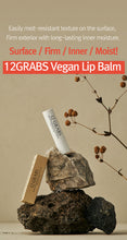 Load image into Gallery viewer, 12GRABS Vegan Lip Balm 4g
