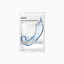 Load image into Gallery viewer, Abib Mild acidic pH sheet mask Aqua fit 30ml
