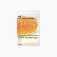 Load image into Gallery viewer, Abib Mild acidic pH sheet mask Honey fit 30ml
