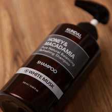 Load image into Gallery viewer, KUNDAL HONEY&amp;MACADAMIA Pure Natural Balancing Refreshing Shampoo 500ml #WHITE MUSK
