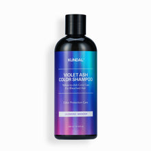 Load image into Gallery viewer, KUNDAL VIOLET ASH COLOR SHAMPOO Yellow-to-Ash Color Care For Bleached Hair 300ml #JASMINE WOODY
