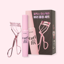 Load image into Gallery viewer, ETUDE Curl Fix Mascara &amp; Eyelash Curler SET
