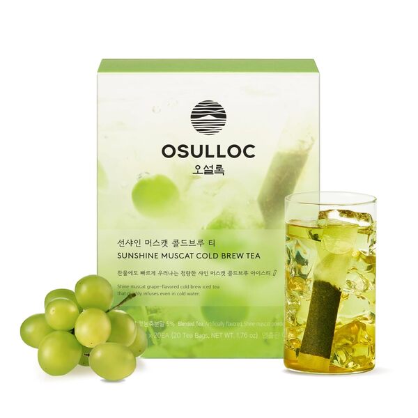 OSULLOC Sunshine Muscat Cold Brew Tea (20ea)