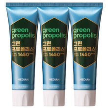 Load image into Gallery viewer, MEDIAN Green-Propolis Toothpaste Pure Mint 100g*3
