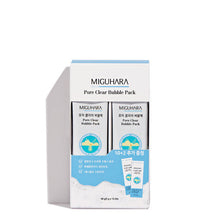 Load image into Gallery viewer, MIGUHARA Pore Clear Bubble Pack Set (5g x 12 sachets)
