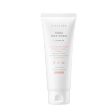Load image into Gallery viewer, S.NATURE Aqua Rice Foam Cleanser 80ml
