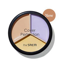 Load image into Gallery viewer, the SAEM Cover Perfection Triple Pot Concealer 4.5g*3
