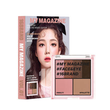 Load image into Gallery viewer, 16BRAND My Magazine Shadow Palette 7.5g (10colors)
