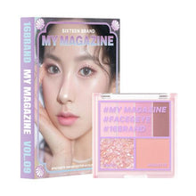 Load image into Gallery viewer, 16BRAND My Magazine Shadow Palette 7.5g (10colors)
