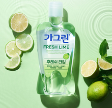 Load image into Gallery viewer, Gagreen FRESH LIME Mouthwash 380mlX3ea
