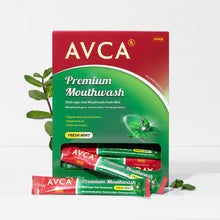 Load image into Gallery viewer, AVCA Stick-Type Oral Mouthwash Fresh Mint 10ml X 50ea
