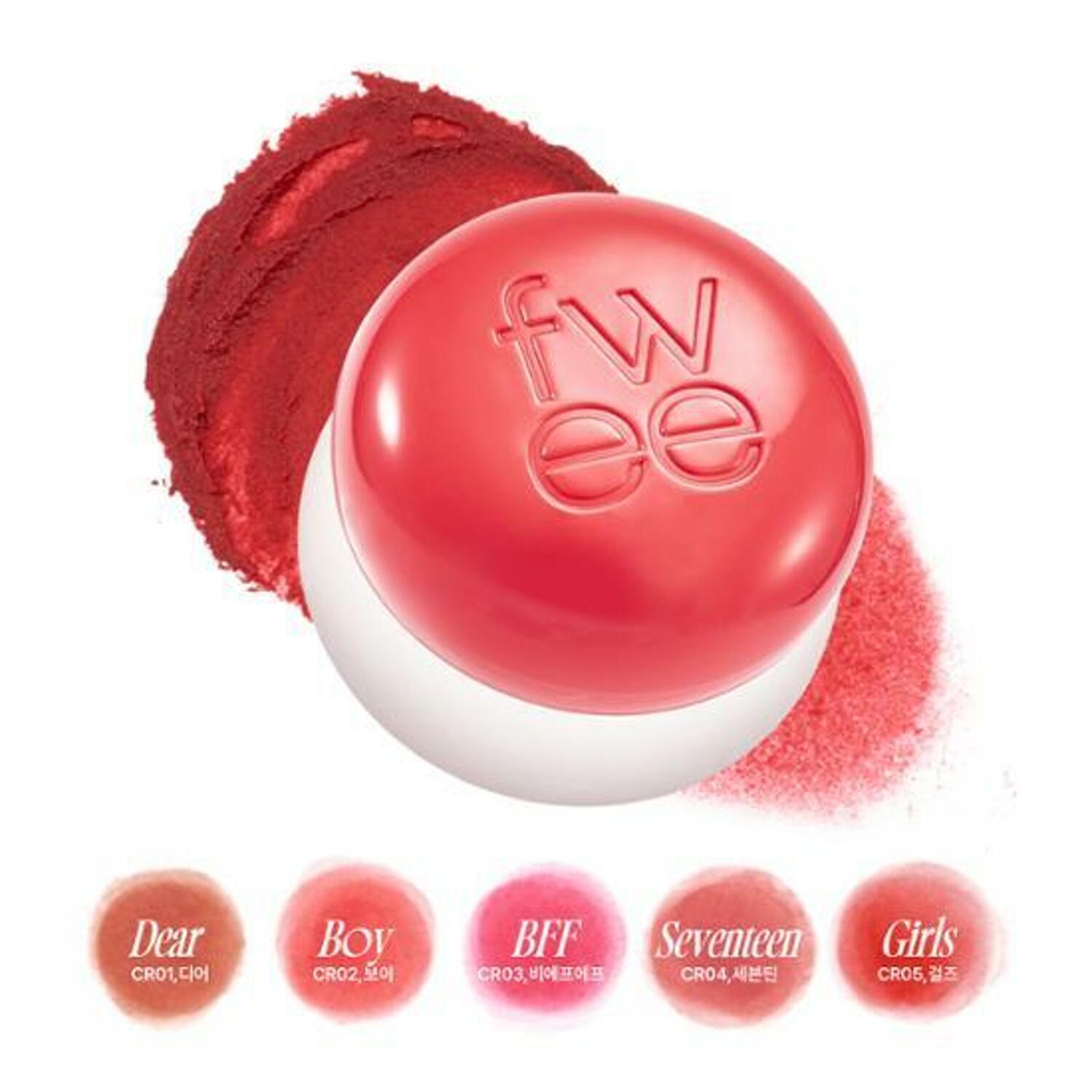 fwee Lip & Cheek Blurry Pudding Pot #Moment Bestie