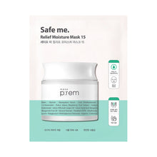 Load image into Gallery viewer, make p:rem Safe Me. Relief Moisture Mask 15 25ml x 10ea
