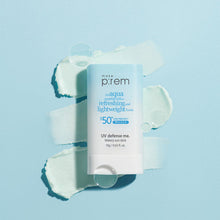 Load image into Gallery viewer, make p:rem UV Defense Me. Watery Balm Sun Stick SPF50+ PA++++ 18g
