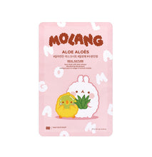 Load image into Gallery viewer, THE FACE SHOP Real Nature Aloe Face Mask Set 20gX10ea (MOLANG Edition)
