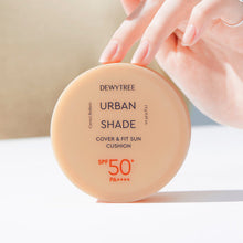 Load image into Gallery viewer, DEWYTREE Urban Shade Cover &amp; Fit Sun Cushion SPF50+ PA++++ 14g
