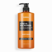 Load image into Gallery viewer, KUNDAL Honey &amp; Macadamia Pure Natural Moisturizing Refreshing Body Wash 1058ml #JASMINE WOODY
