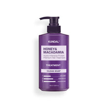 Load image into Gallery viewer, KUNDAL HONEY &amp; MACADAΜΙΑ Hydro-Intensive Protein Premium Hair Treatment 500ml #CLEAN SOAP
