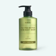 Load image into Gallery viewer, KUNDAL Tee Tree Bioticts Acne Body Wash 500ml #Apple Green Tea
