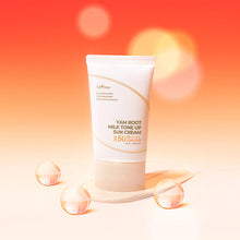 Load image into Gallery viewer, Isntree YAM ROOT MILK TONE UP SUN CREAM 50ml SFP50+ PA++++
