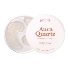 Load image into Gallery viewer, PETITFEE Aura Quartz Eye Mask Pure Opal 80g (40 Patches)
