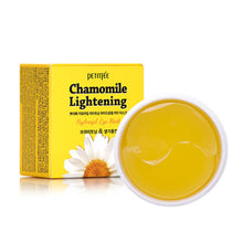 Load image into Gallery viewer, PETITFEE Chamomile Lightening Hydrogel Eye Mask 80g (60 Patches)
