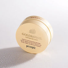 Load image into Gallery viewer, PETITFEE Gold Snail Hydrogel Eye Patch (1.4g X 60 Patches)
