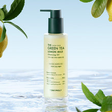 Load image into Gallery viewer, TONYMOLY The Chok Chok Green Tea Lemon Mild Cleansing Oil 200ml
