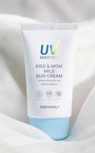 Load image into Gallery viewer, TONYMOLY UV Master Kids &amp; Mom Mild Sun Cream SPF50+ PA++++ 45ml
