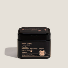 Load image into Gallery viewer, [MARY &amp; MAY] Premium Idebenone Blackberry Complex Essence Mask 250g (20ea)
