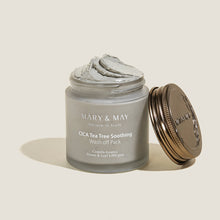 Load image into Gallery viewer, [MARY &amp; MAY] Vegan CICA TeaTree Soothing Wash off Pack 125g
