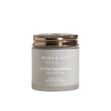 Load image into Gallery viewer, [MARY &amp; MAY] Vegan CICA TeaTree Soothing Wash off Pack 125g
