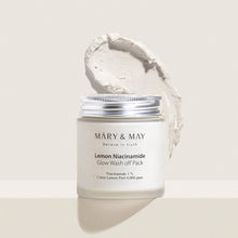 Load image into Gallery viewer, [MARY &amp; MAY] Vegan Lemon Niacinamide Glow Wash off Pack 125g
