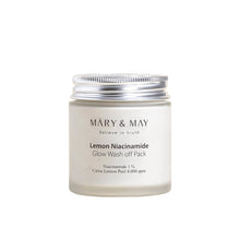 Load image into Gallery viewer, [MARY &amp; MAY] Vegan Lemon Niacinamide Glow Wash off Pack 125g

