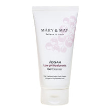 Load image into Gallery viewer, [MARY &amp; MAY] Vegan Low pH Hyaluronic Gel Cleanser 150ml
