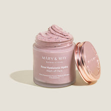 Load image into Gallery viewer, [MARY &amp; MAY] Vegan Rose Hyaluronic Hydra Wash off Pack 300g
