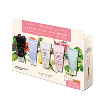 Load image into Gallery viewer, [MARY &amp; MAY] Vegan Wash Off Mask Mini Gift Set (30g x 5)
