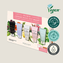 Load image into Gallery viewer, [MARY &amp; MAY] Vegan Wash Off Mask Mini Gift Set (30g x 5)
